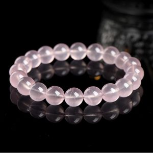 "Five Elements Chakra Bracelet - Rose Quartz for Heart Healing & Energy Balance (Starlight Love Gift Set)"