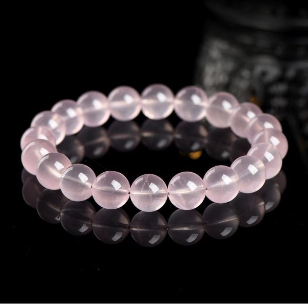 "Five Elements Chakra Bracelet - Rose Quartz for Heart Healing & Energy Balance (Starlight Love Gift Set)"
