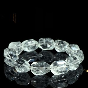Five Elements Elemental Energy Chakra Bracelet - Green Natural Quartz Promotes Energy Flow and Brings Prosperity (Sacred Craft Luxury Gift)