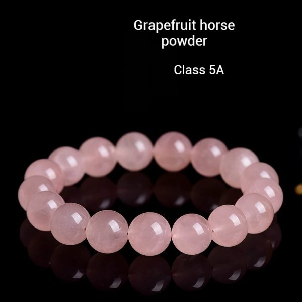 Five Elements Energy Chakra Bracelet - Made of natural cream-colored quartz, it is used to regulate emotions and activate the heart chakra (a sacred amulet for love and marriage gift) - Image 3