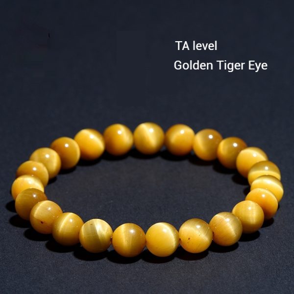 Five Elements Chakra Bracelet - Natural Tiger's Eye for Prosperity & Career Growth (Sacred Wealth Guardian Artisan Gift Set)" - Image 2