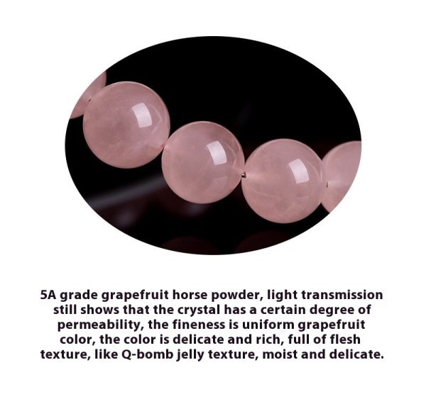 Five Elements Energy Chakra Bracelet - Made of natural cream-colored quartz, it is used to regulate emotions and activate the heart chakra (a sacred amulet for love and marriage gift) - Image 2