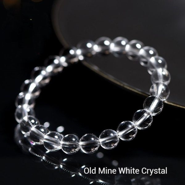 "Chakra & Five Elements Crystal Bracelet - Natural White Quartz for Energetic Cleansing & Spiritual Growth (Sacred Balance Gift Set)" - Image 4
