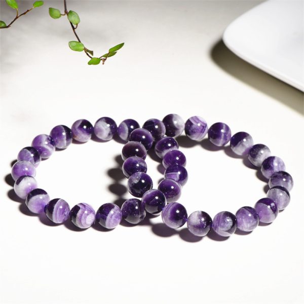 Five Elements Chakra Bracelet - Natural Amethyst for Emotional Balance & Spiritual Awakening (Sacred Ombre Gradient Artisan Gift Set)" - Image 2