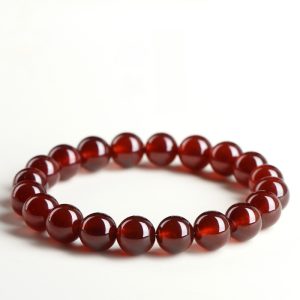 "Five Elements Chakra Bracelet - Natural Garnet for Energy Shielding & Spiritual Protection (Sacred Guardian Artisan Beadwork Gift Set)"