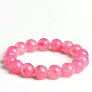 Five Elements Chakra Bracelet - Natural Rose Quartz for Emotional Balance & Heart Chakra Activation (Sacred Rosy Glow Handmade Gift Set)
