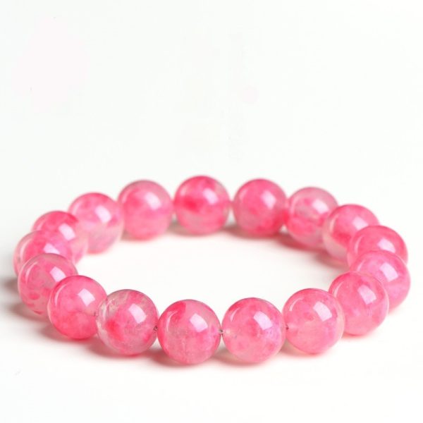 Five Elements Chakra Bracelet - Natural Rose Quartz for Emotional Balance & Heart Chakra Activation (Sacred Rosy Glow Handmade Gift Set)