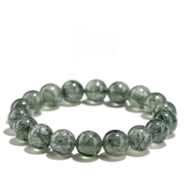 Natural Cat’s Eye Green Apatite Chakra Balance Healing Pendant String – Five Elements Energy – Wealth String Jewelry Stone Necklace