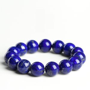 Five Elements Elemental Energy Wheel Bracelet - Made of natural lapis lazuli, used for energy healing and spiritual awakening (handmade woven jewelry gift box)