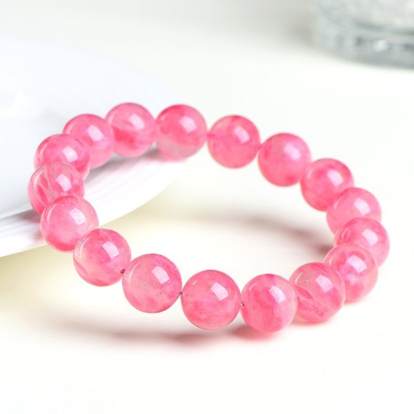 Five Elements Chakra Bracelet - Natural Rose Quartz for Emotional Balance & Heart Chakra Activation (Sacred Rosy Glow Handmade Gift Set) - Image 2